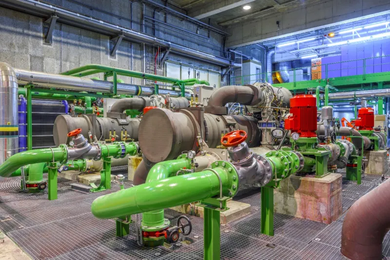 Chilled water production station 5 – LHC complex