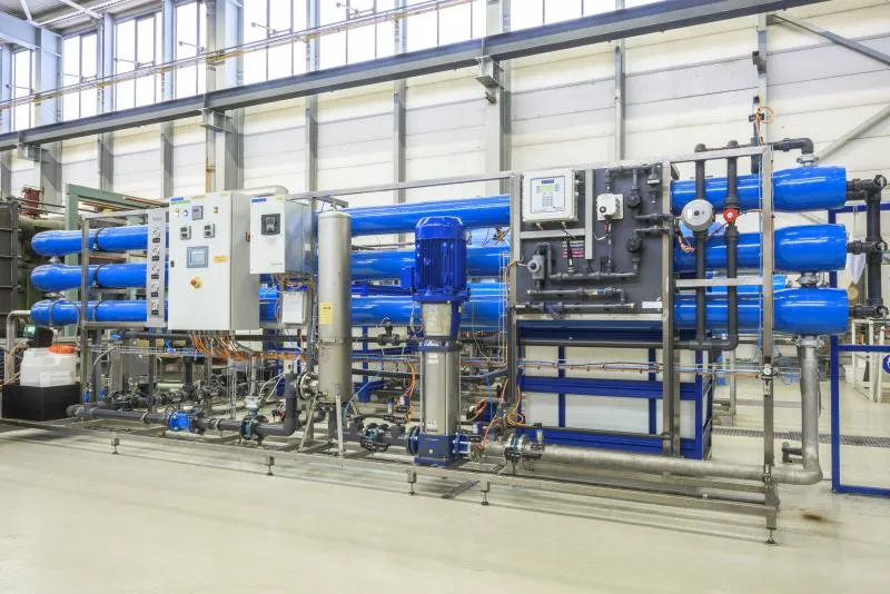 Demineralized water distribution station – PS complex