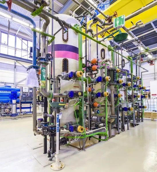 Demineralized water production – PS complex